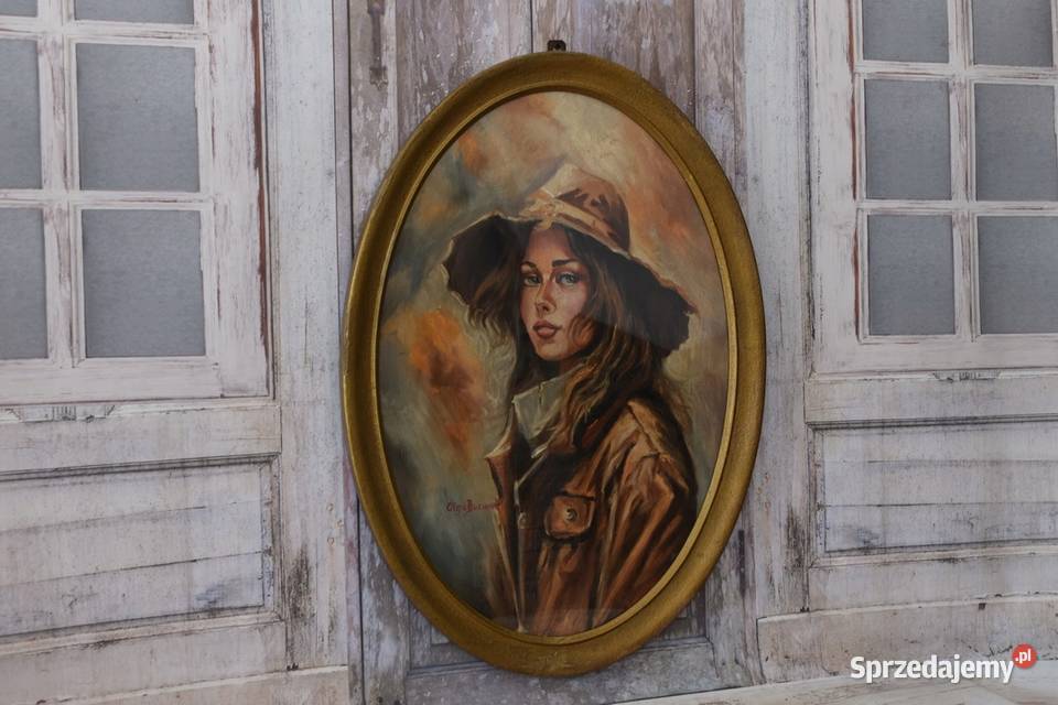 Olga Boznańska Dziewczyna w Kapeluszu Stary małopolskie Kraków