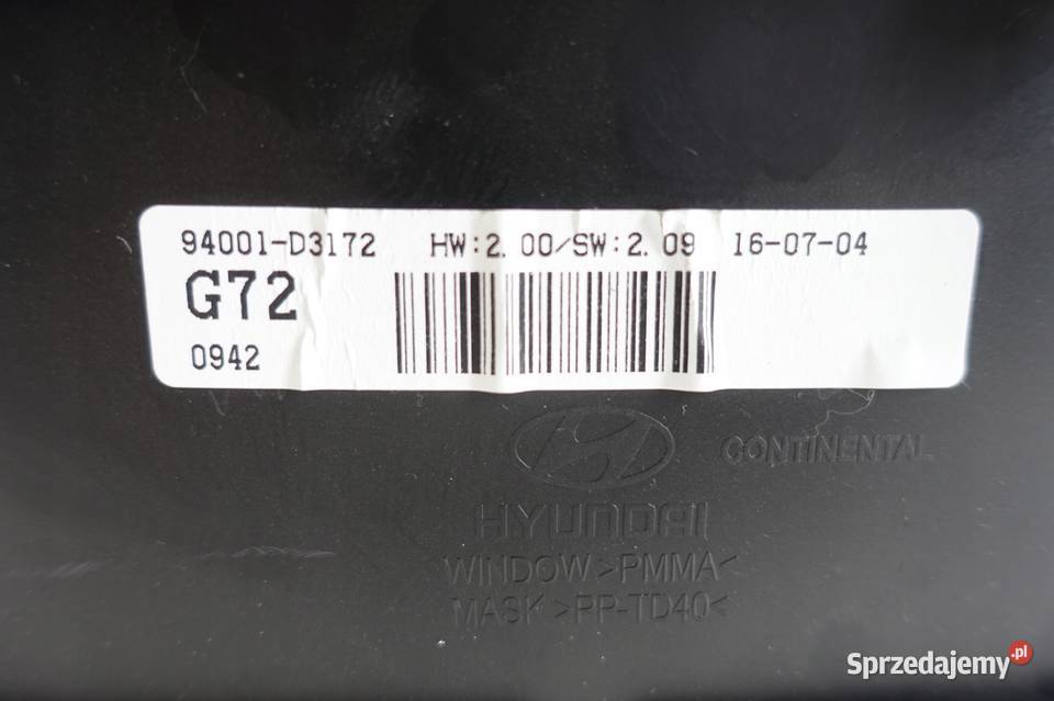 Hyundai Tucson III 15 16 TGDI LICZNIK ZEGARY