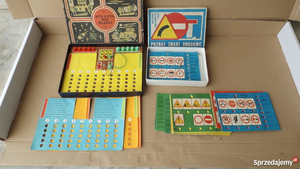 Stare dwie gry z Prlu na żarówkę Sprawne Grodziczno