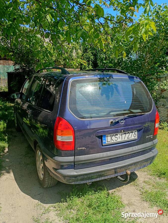 Opel Zafira 18 bgaz Rok produkcji 2001 Wysokie sprzedam