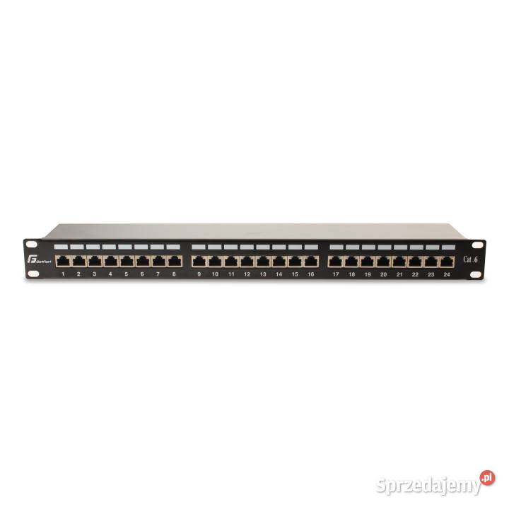 Patch panel FTP Cat6 24 porty PGF6FTP24B6 Knurów