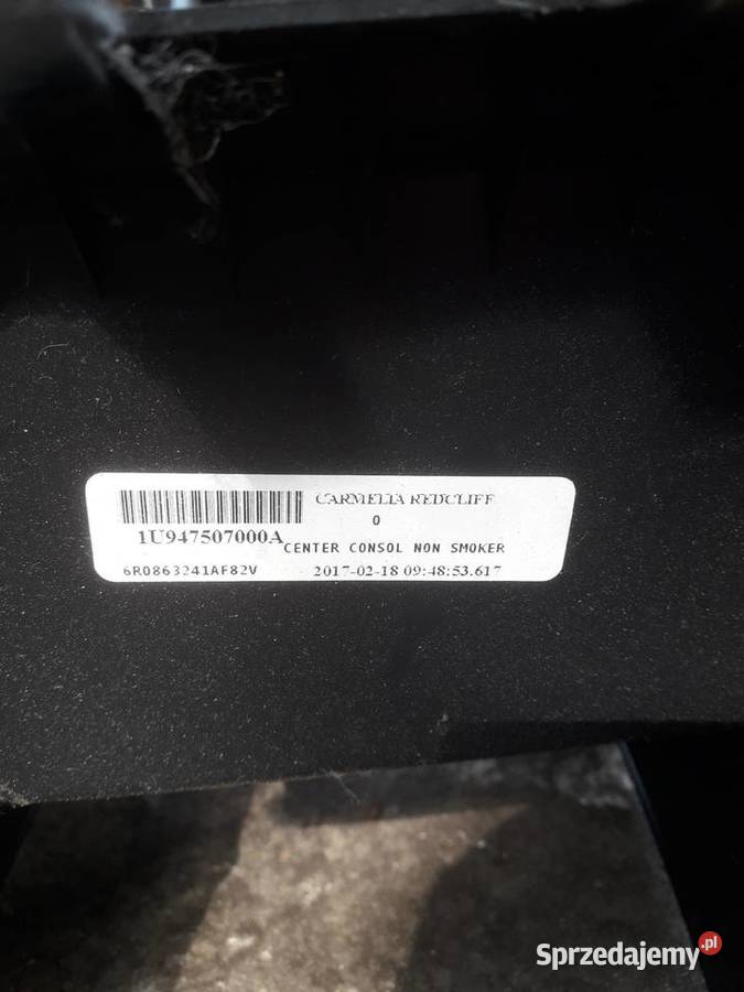 Vw polo 2017r konsola środkowa4 drzwinowa Warszawa