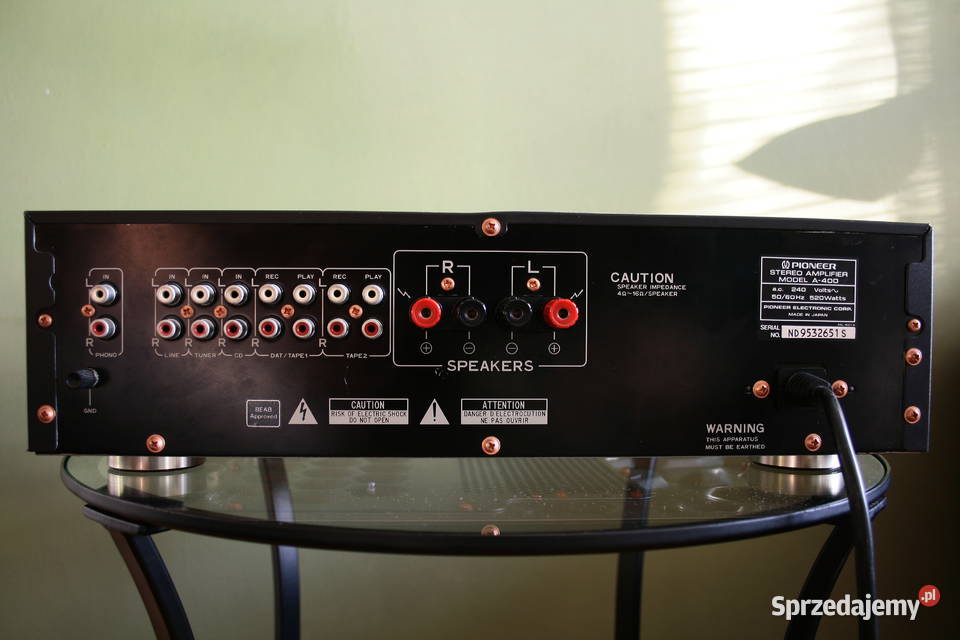 Wzmacniacz Pioneer A400 Wzmacniacze i pokrewne Wrocław