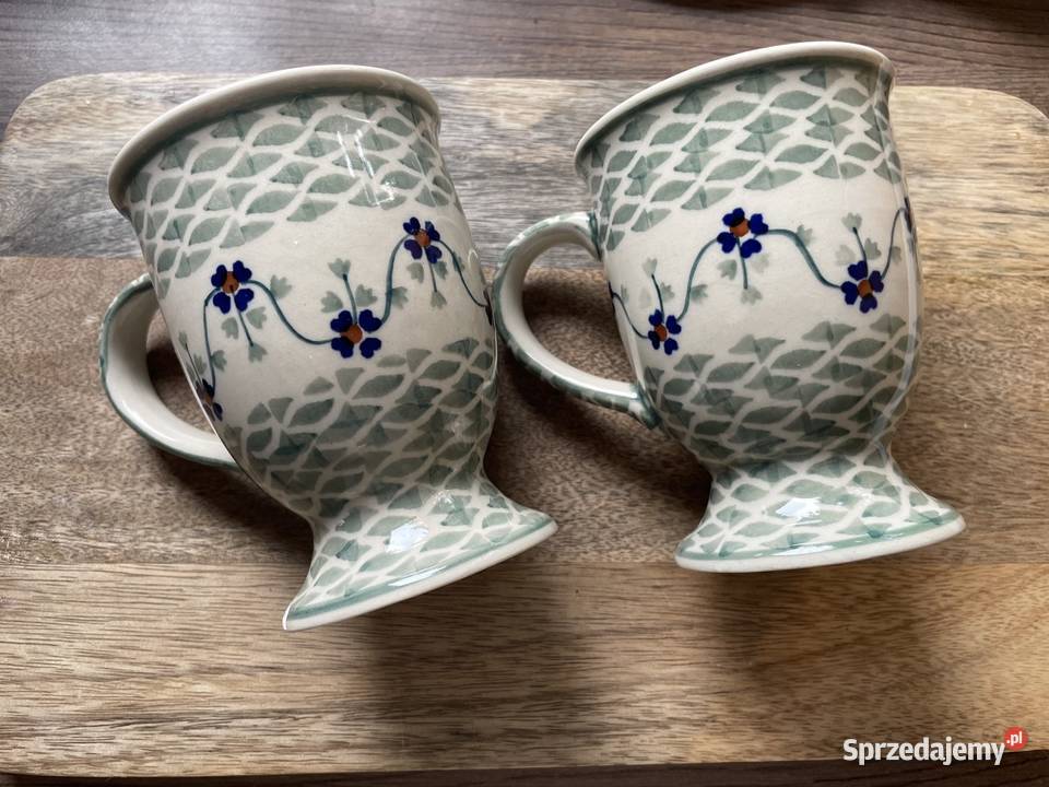 Kubek Mars na stopceceramika Bolesławiec sprzedam