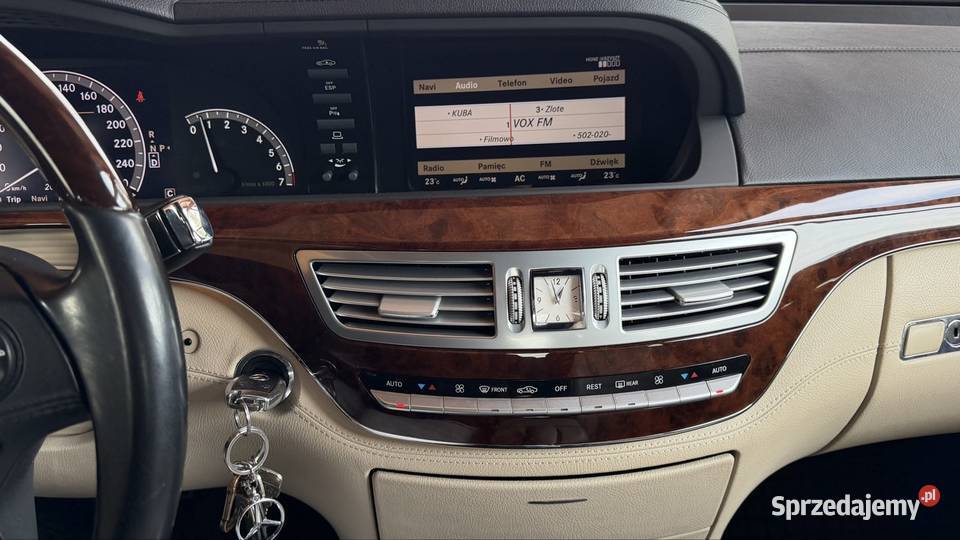Mercedes S500 long kurtyny powietrzne Głogów Małopolski