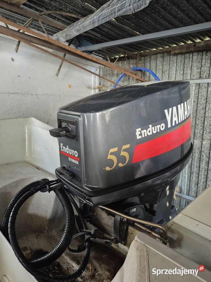 Łódź kabinowa Yamaha 55 przyczepa Pozostałe mazowieckie Lipinki