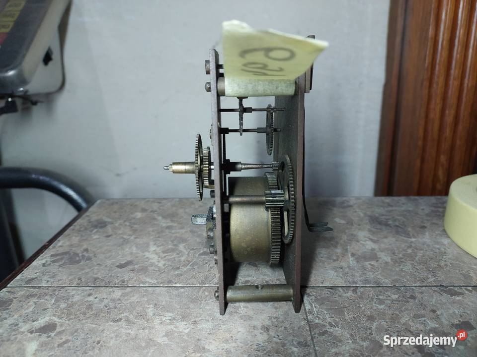 694 Mechanizm starego zegara ściennego chodzik Tczew sprzedam