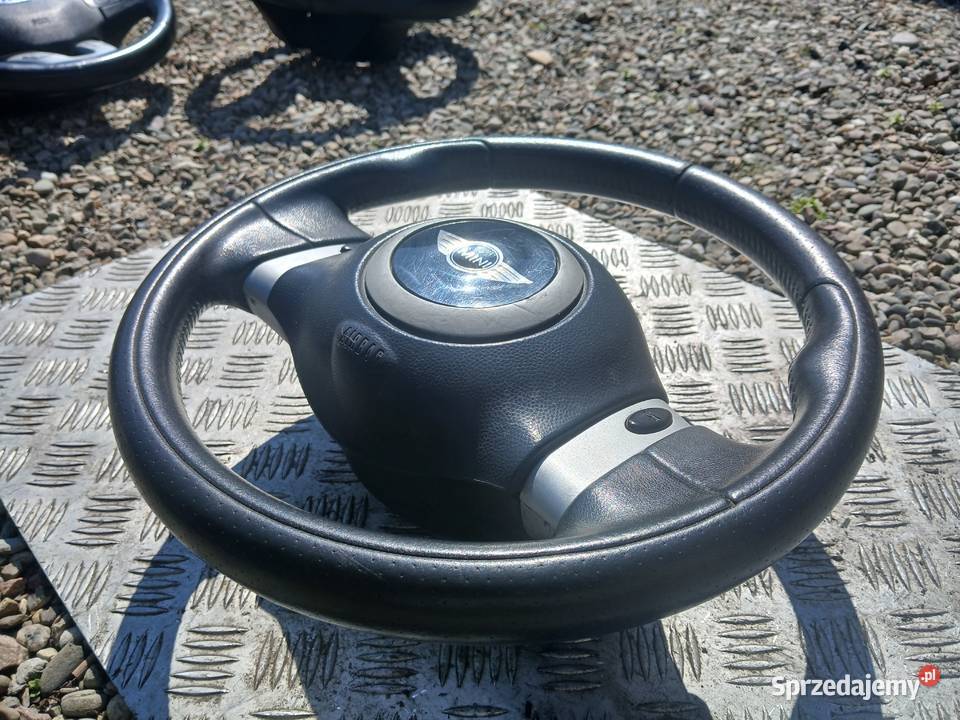 Kierownica skórzana poduszka Mini Cooper R50 Rok produkcji 2003 Radłów