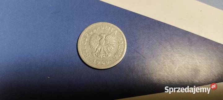 Monety PRL 1 1949 r Gliwice