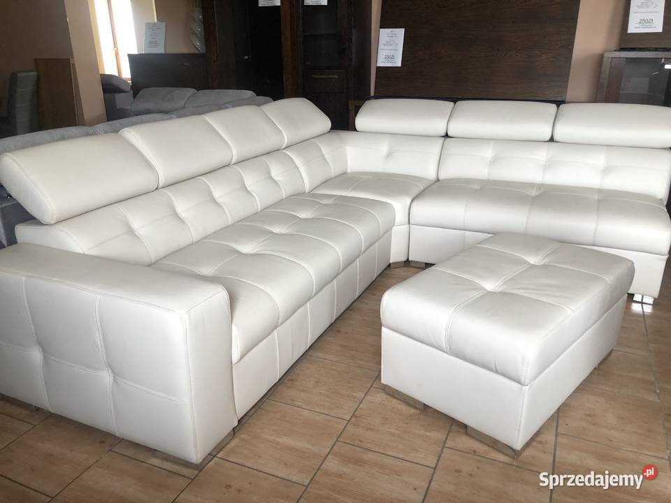 Narożnik Etna II w skórze naturalnejPROMOCJA