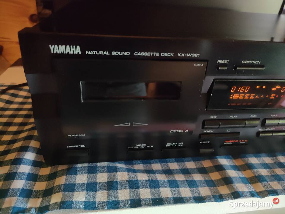 Magnetofon kasetowy Yamaha kxw321 Sieradz