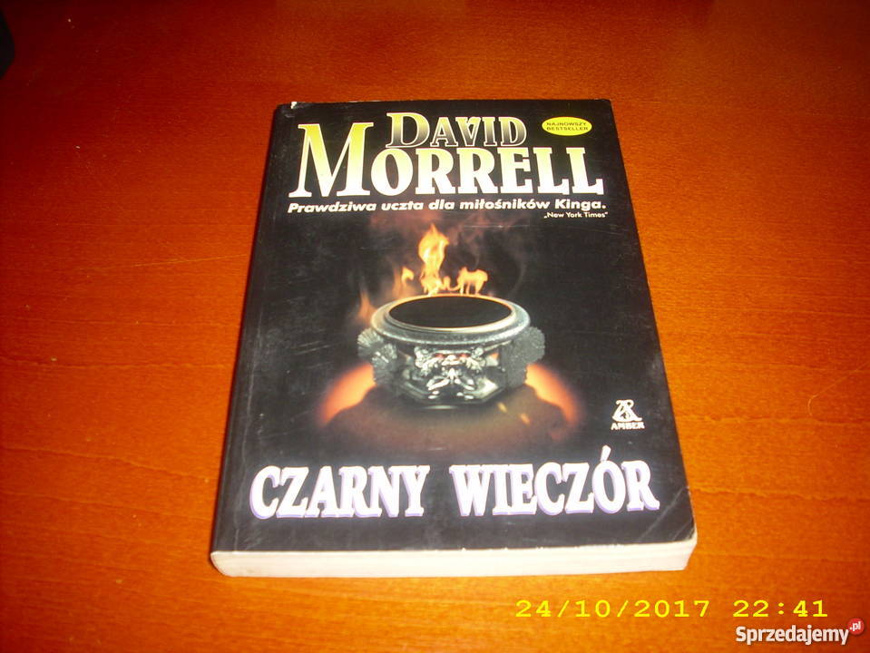 Czarny wieczór D Morrell js Szczecin