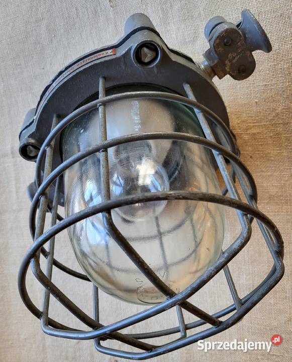 Lampa w oprawie przeciwwybuchowej Polam Gdańsk Włodawa