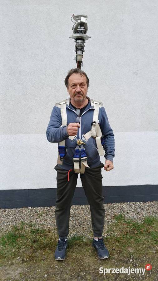 Helikopter plecak experimentalny projekt Gryfów Śląski