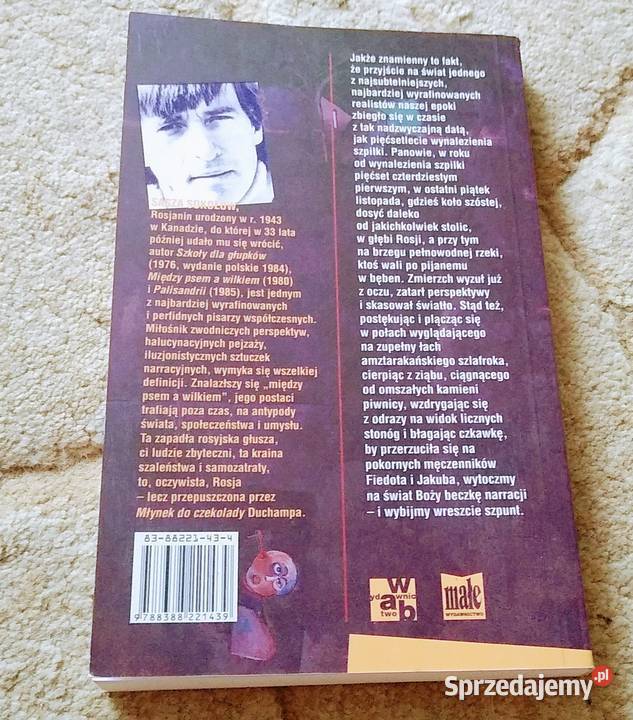 Między psem a wilkiem Sasza Sokołow literatura piękna - proza zagraniczna Proza i poezja pomorskie Gdańsk