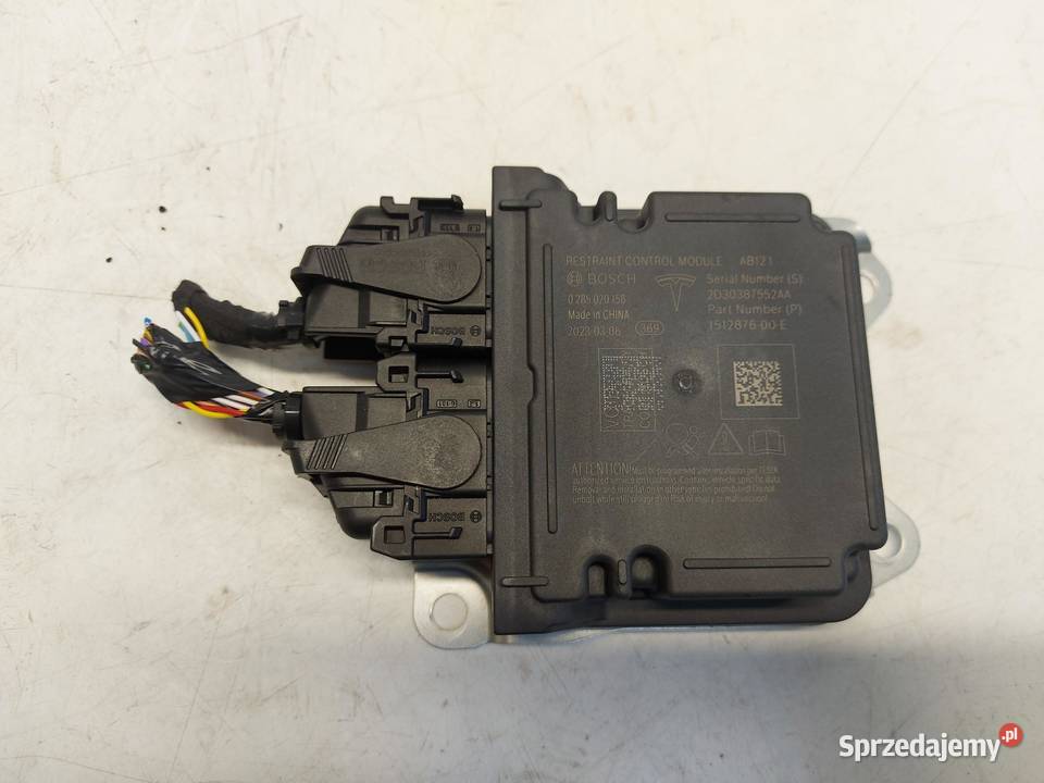 TESLA MODEL Y Moduł sterownik poduszek