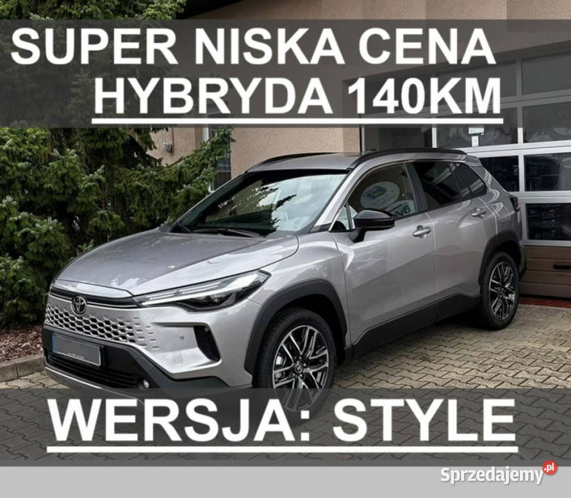 Toyota Corolla Cross 140 Hybryda Style Kamera zachodniopomorskie Szczecinek