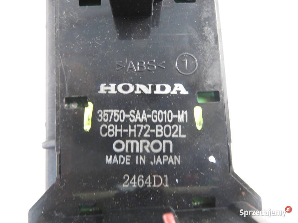 PANEL SZYB HONDA JAZZ II 35750SAAG010M1 Panele sterowania, przełączniki