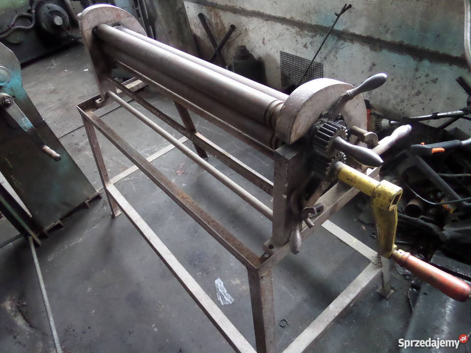 WALCARKA ZWIJARKA GIĘTARKA DO BLACHY PRL 1030mm Ostrów Wielkopolski sprzedam