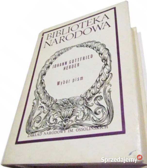 WYBÓR PISM JOHANN GOTTFRIED HERDER Rzeszów