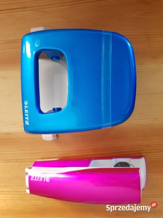 Dziurkacz Metalowy zszywacz Leitz niebieski Kielce