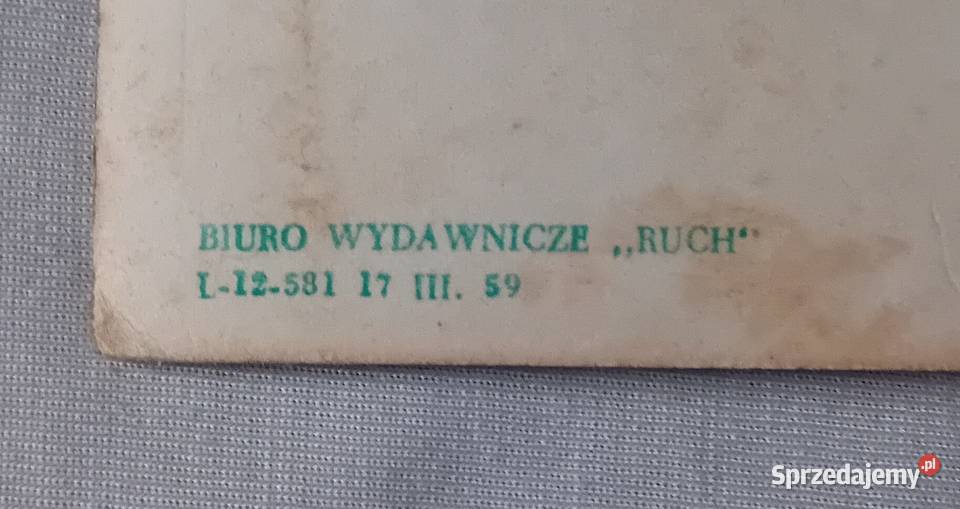 Pocztówka Poznań opera Ruch PTTK 1959 r Koźminek