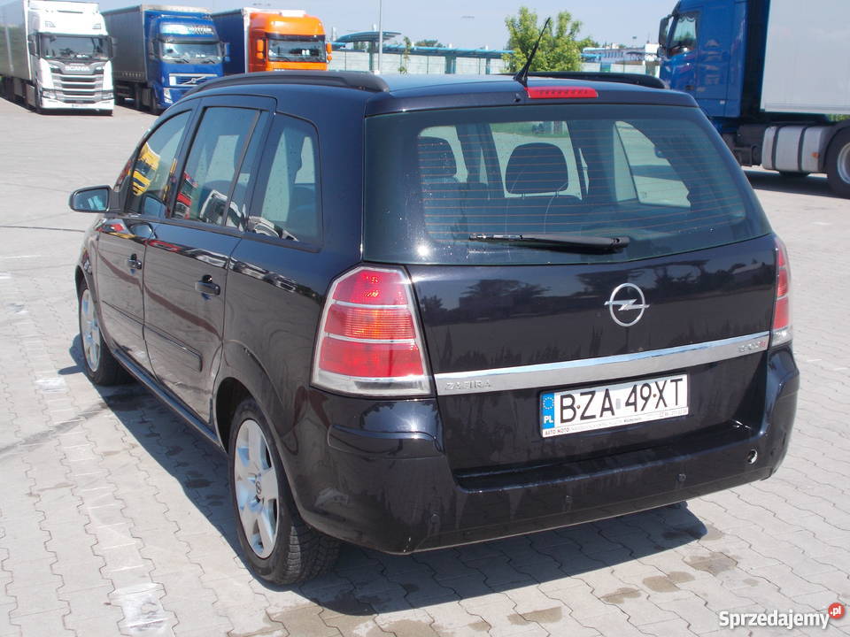 OPEL ZAFIRA B czarny podlaskie Zambrów sprzedam