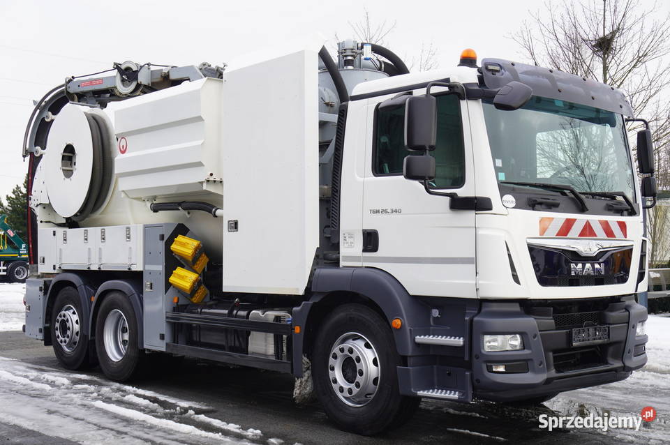 MAN TGM 26340 Zabudowa WUKO Rivard 118m3 120 oś Kraków