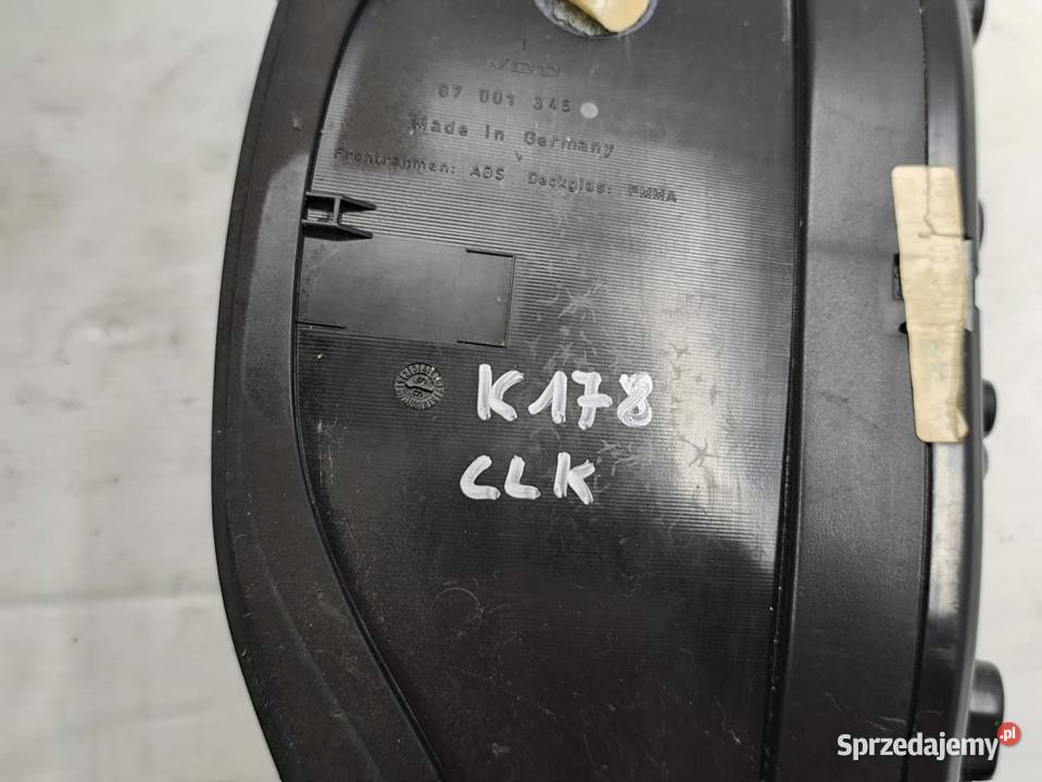 LICZNIK ZEGARY MERCEDES CLK W208 C208 2085403011