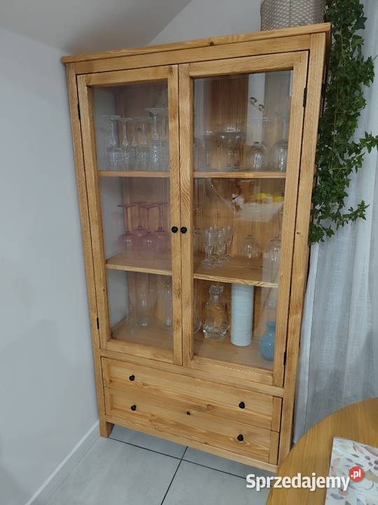 Witryna drewniana sosnowa Kredensy i witryny Zduńska Wola