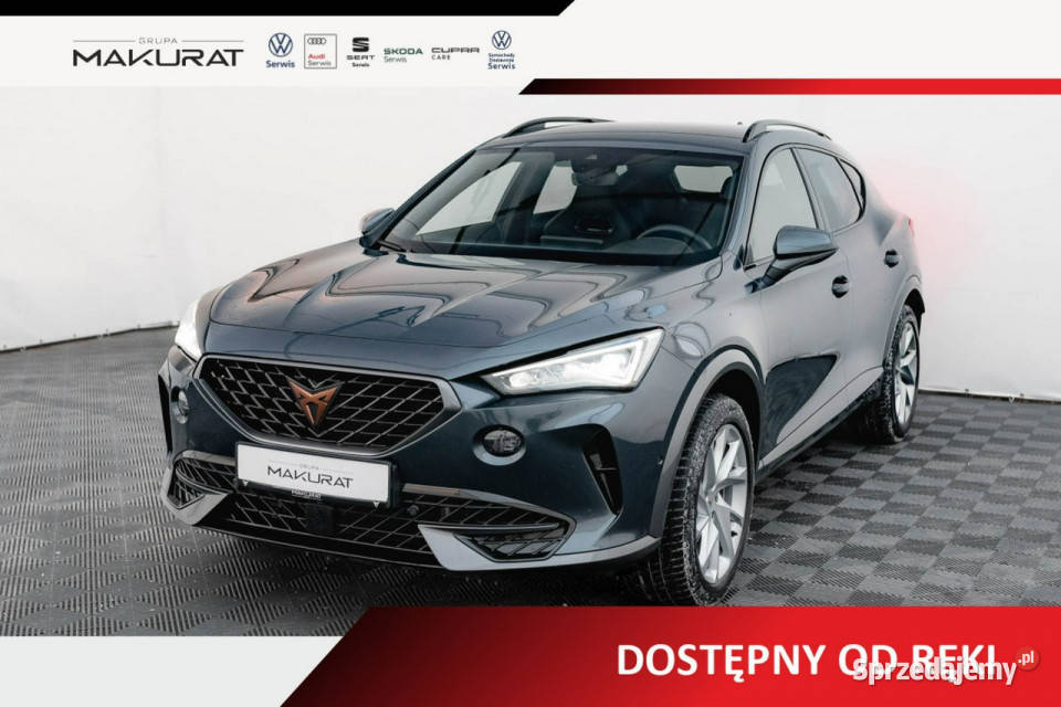 Cupra Formentor 15 TSI DSG Podgrzf I kier LED szary Pępowo