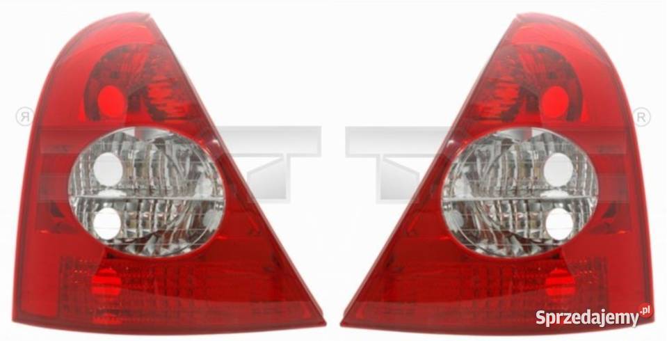 Renault Clio II 0111 lampa tylna NOWA Oświetlenie łódzkie Łódź