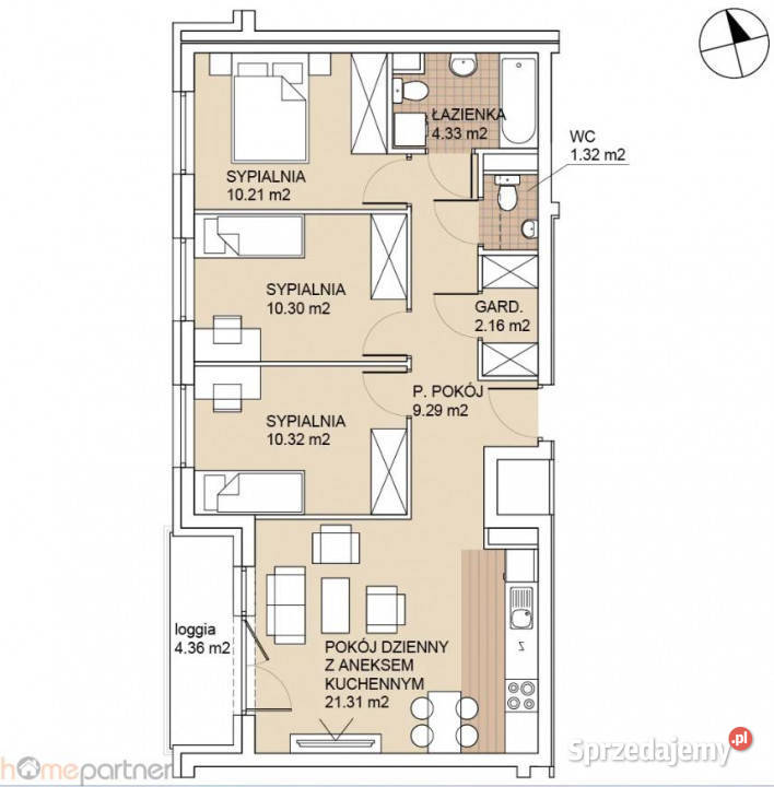 Mieszkanie 692m2 4 pokoje Wrocław internet
