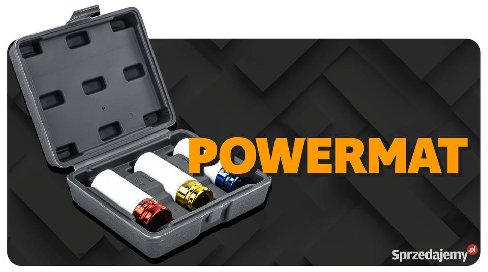 Zestaw nasadek udarowych do felg aluminiowych Katowice sprzedam