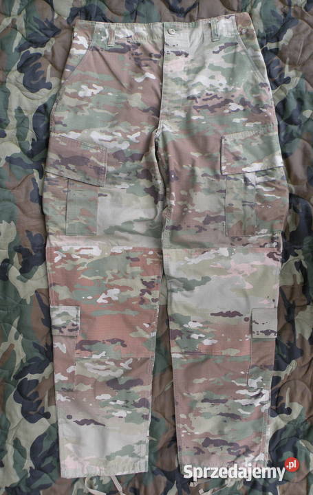 Spodnie ACU multicam OCP medium long naprawiane Wrocław sprzedam