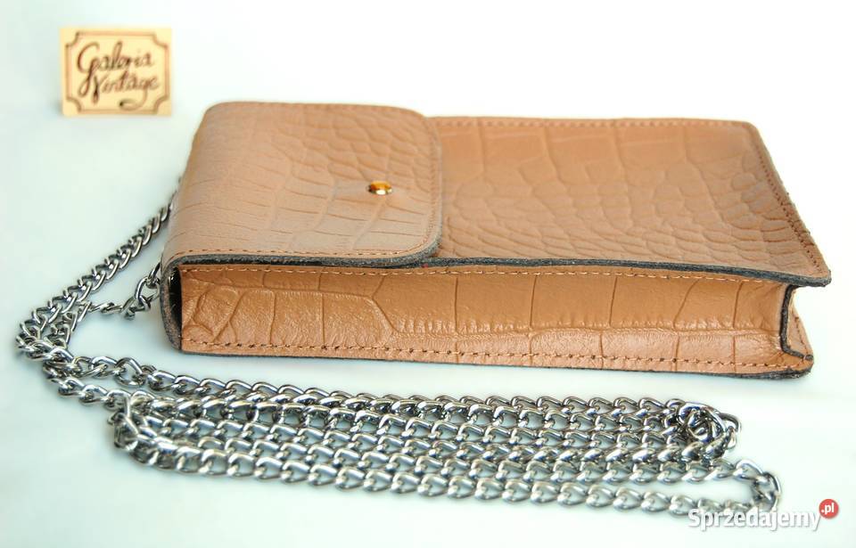 Batycki saszetka damska na telefon skórzana lubelskie Lublin