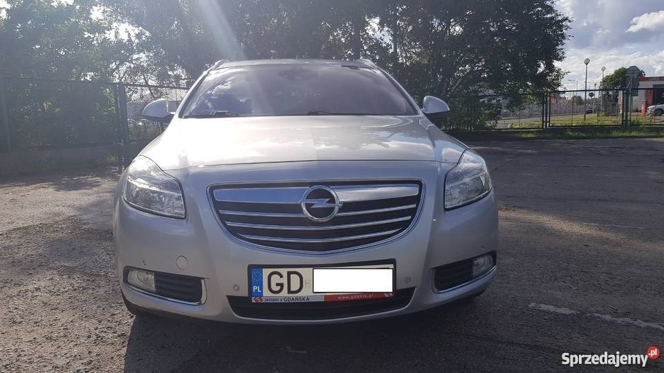 Opel Insignia kombi 2009 20 turbo benzyna 220 Zarejestrowany w Polsce Gdańsk
