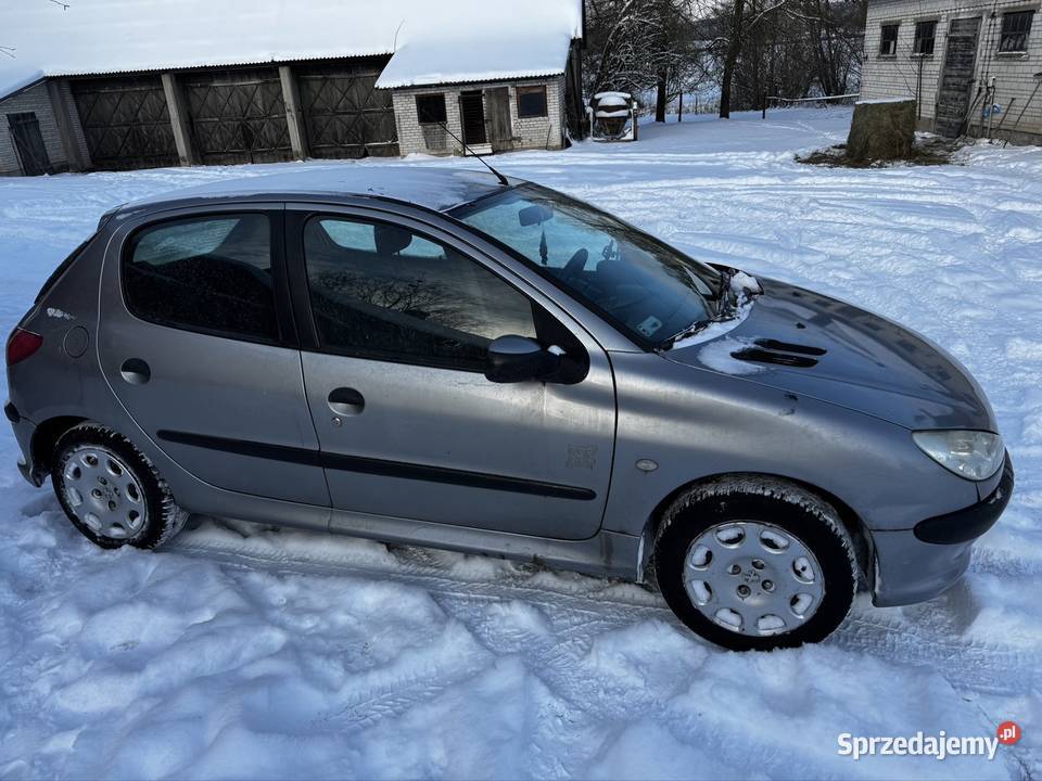 Peugeot 206 nieuszkodzony Juchnowiec Kościelny