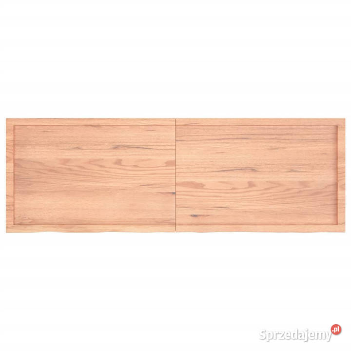 Blat do stołu jasnobrązowy 180x60x26 lite drewno Blaty mazowieckie Warszawa