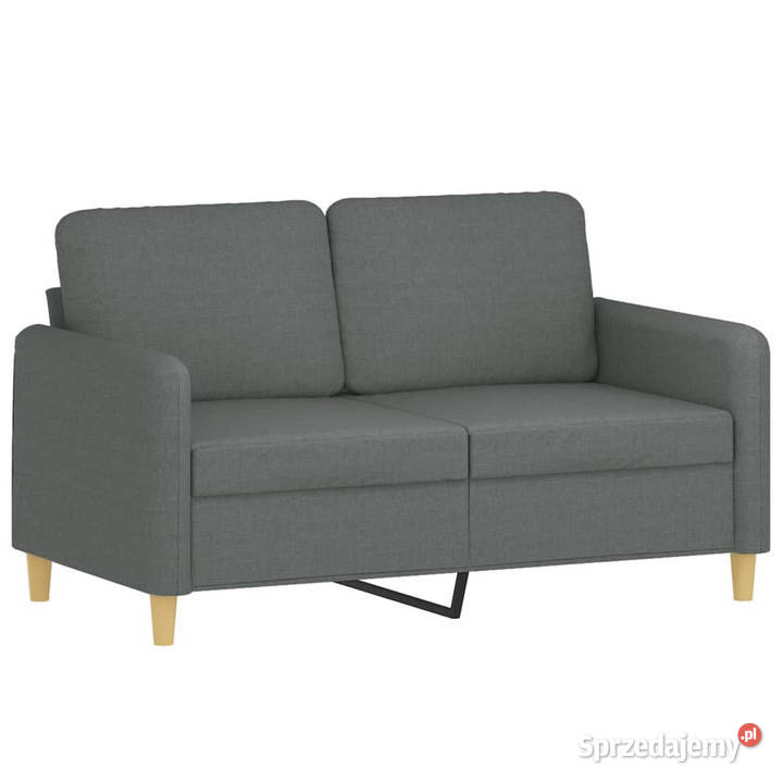 Sofa 2osobowa ciemnoszara 120 tapicerowana Warszawa