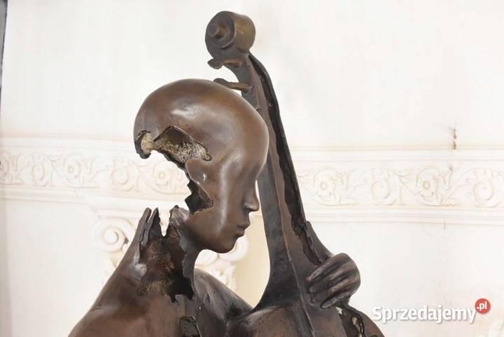 Wielka Modernistyczna Wiolonczelistka Kobieta z małopolskie Kraków