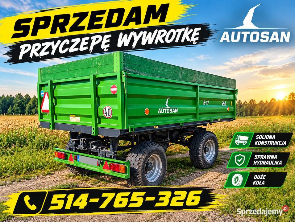 Przyczepa autosan wywrotka Suwałki
