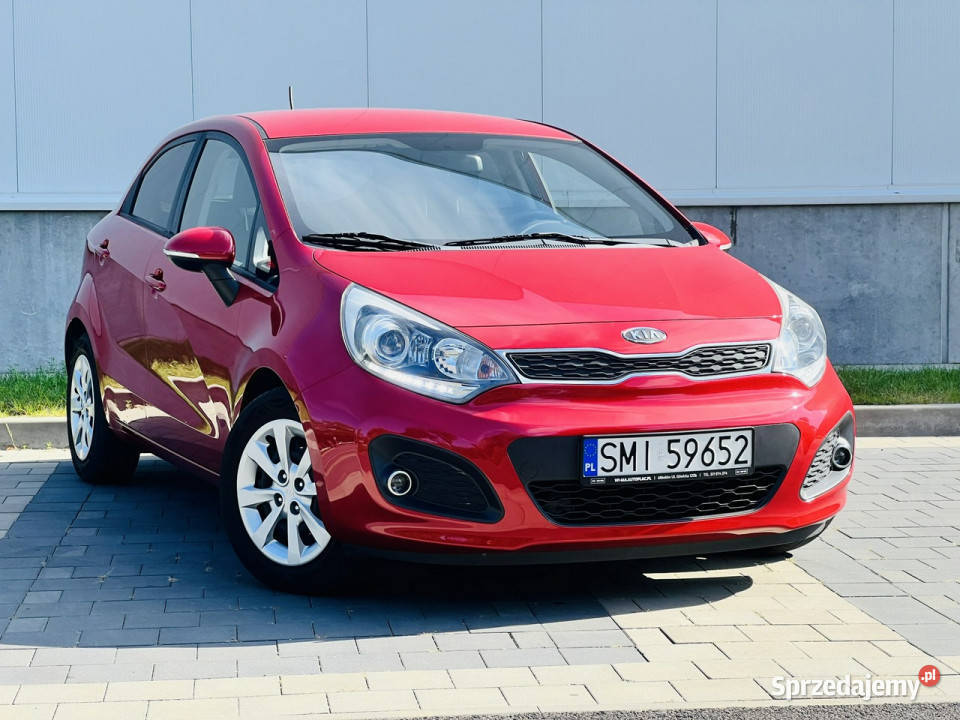 Kia Rio 12 benz LED Gwarancja III 2011 elektryczne lusterka śląskie Mikołów sprzedam