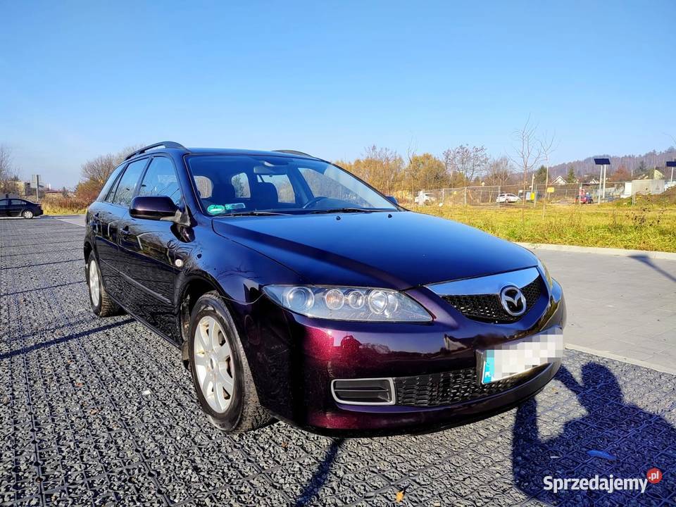 Mazda 6 kombi 20 143 2005r lift sport stan wielofunkcyjna kierownica 6 sprzedam