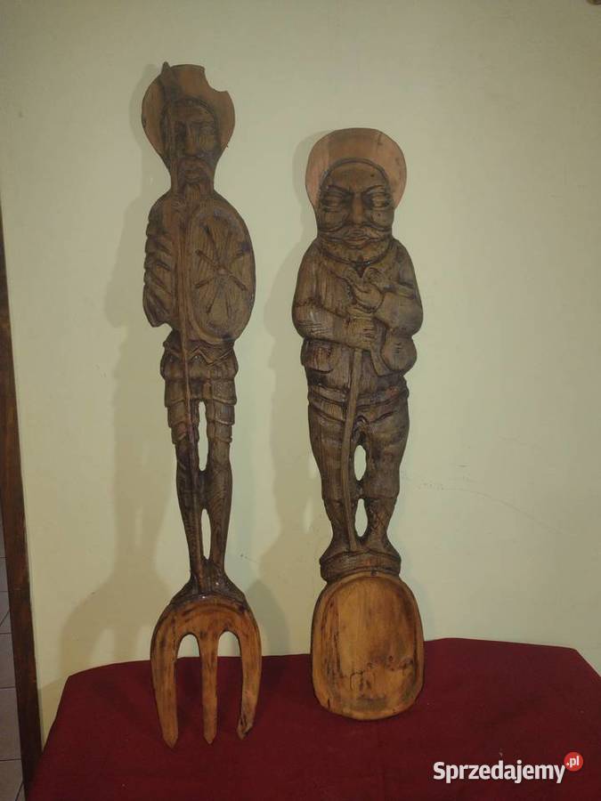 duże rzeźby drewniane Chorzew sprzedam