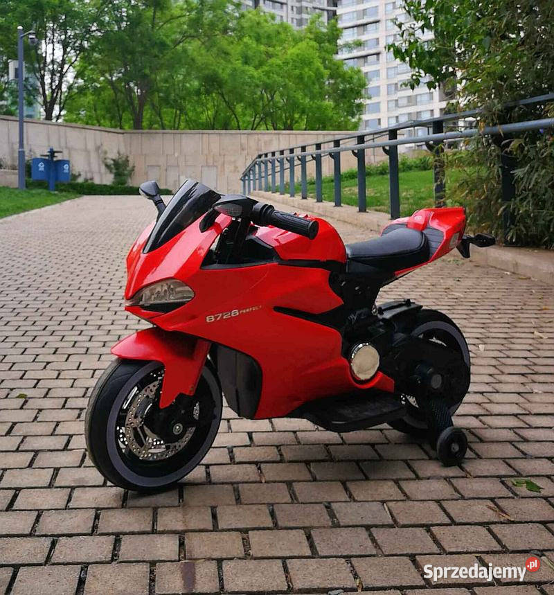 Autko motorek WIELKI MOTOR ŚCIGACZ na akumulator śląskie Myszków