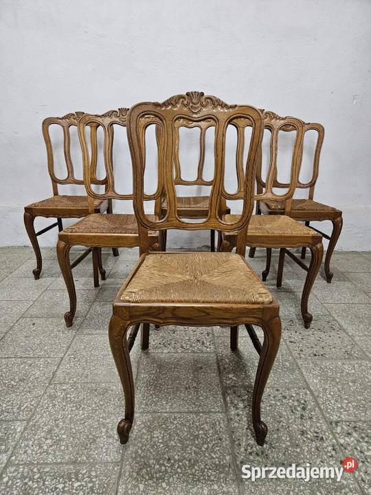 Krzesła ludwikowskie 6 Nowy Sącz