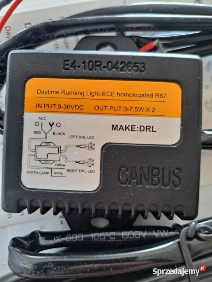 lampy do jazdy dziennej Mtechnicznym led drl małopolskie Wieliczka
