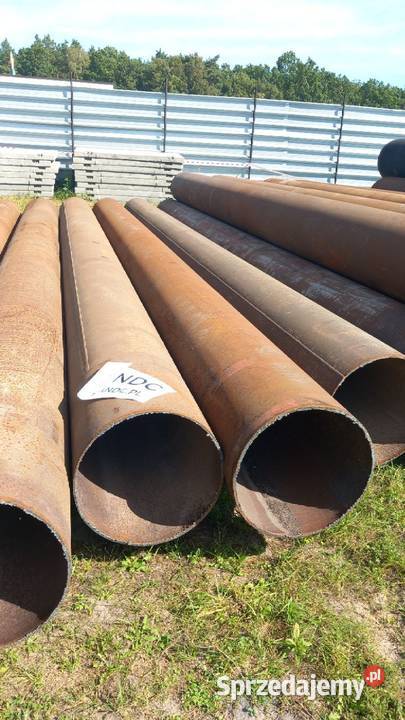 Rury stalowe fi508 x 610mm używane konstrukcyjne Kruszyn