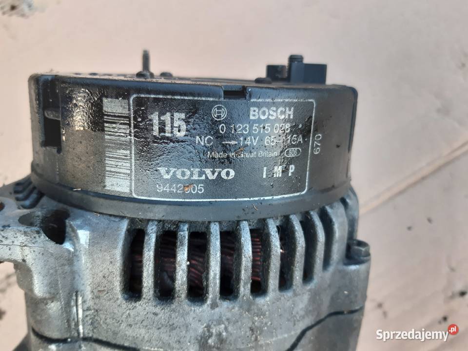 V70 I 25 TDI Alternator Rok produkcji 1998